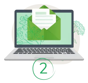Second step to your virtual breastfeeding consultation - Receive a confirmation