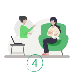 Fourth step - your virtual breastfeeding consultation